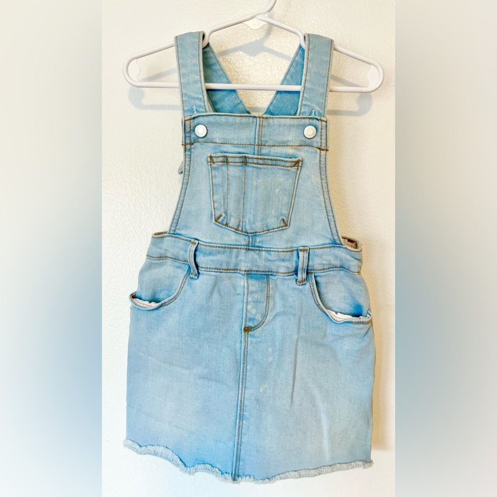 Old Navy Denim Overall Dress 3T